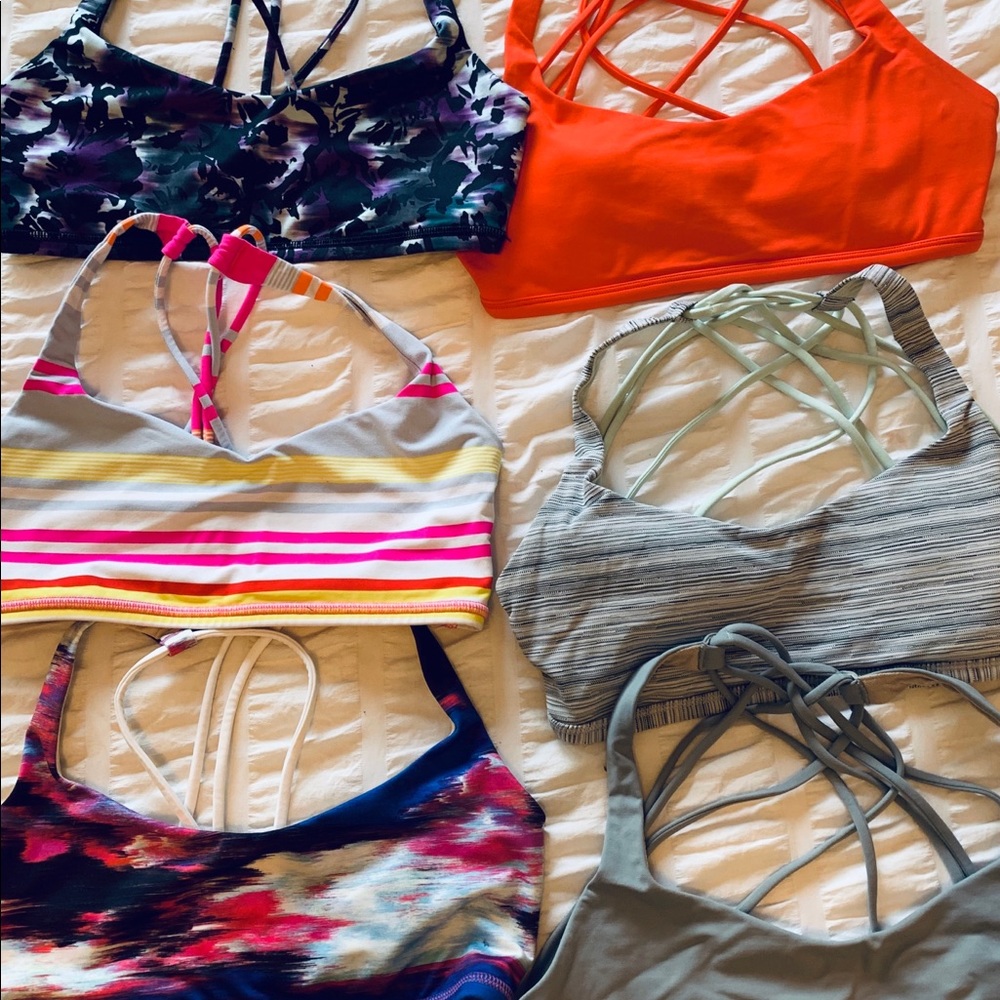 Lululemon Free to Be and Wild Bras size 6